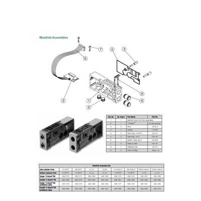 NUMATICS/AVENTICS AUXILILARY INLET MANIFOLD BLOCK&lt;BR&gt;2012 SERIES 3/8&quot; G S/B PORTS (Z2) W/56Y OPT
